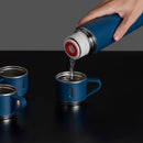 KIT GARRAFA + 3 XÍCARAS TÉRMICAS 460ML