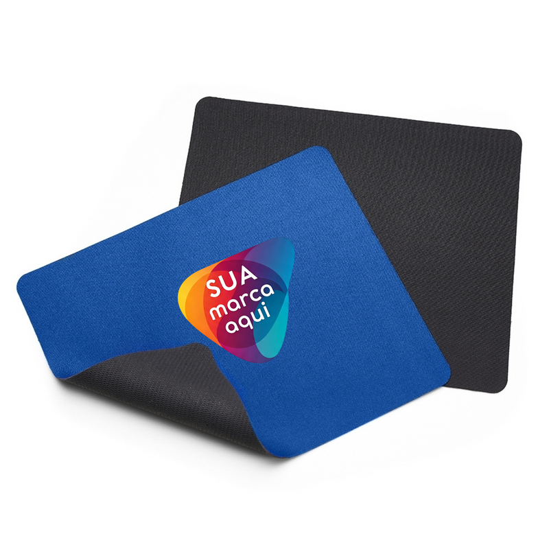 MOUSE PAD SIMPLES EMBORRACHADO - Vermelho